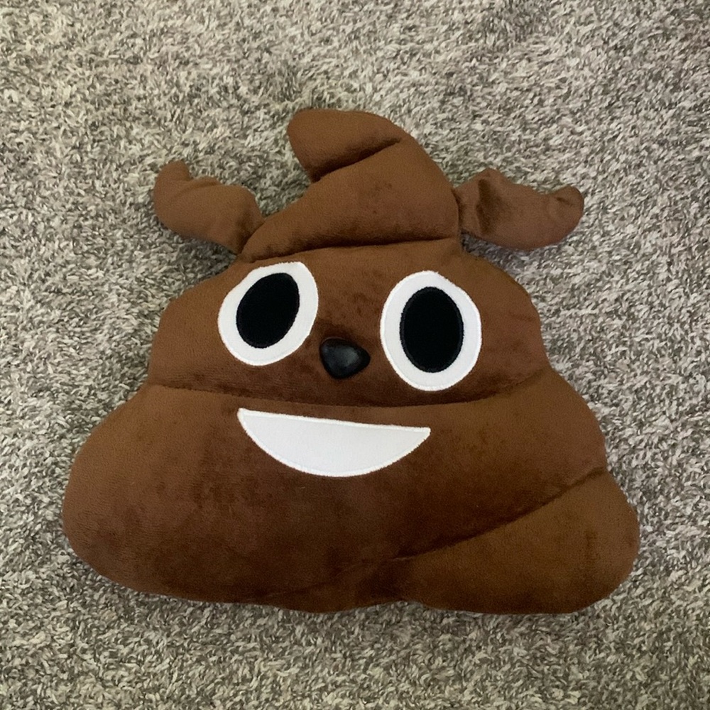 Poop emoji pillow/plushie